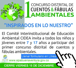 1 Concurso Distrital de Cuentos y Fábulas Ambientales