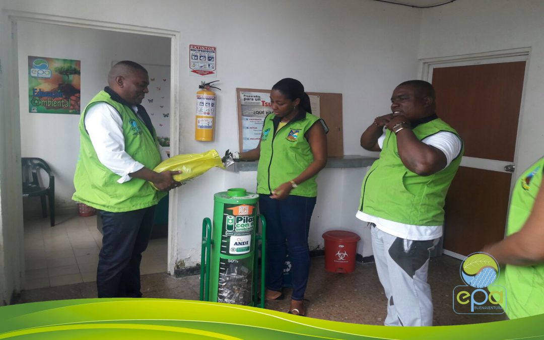 SENSIBILIZACIÓN Y RECOLECCIÓN DE LAS PILAS Y BATERÍAS DE CELULAR  Y BOMBILLAS LED