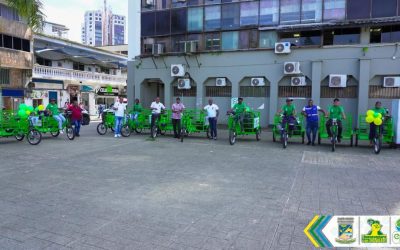 Con diez triciclos recolectores el EPA Buenaventura fortalece la Red de Recicladores