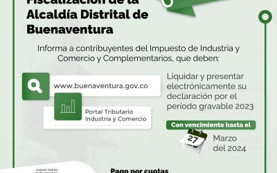 Contribuyentes a pagar el Impuesto de Industria y Comercio y Complementarios y acceder a los descuentos a los que tendrían derecho si pagan a tiempo .