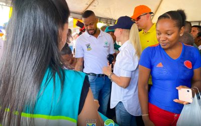 Así se vivió la gran Fiesta Institucional de la Gobernación del Valle del Cauca y la Alcaldía Distrital en la plazoleta del barrio Juan XXIII