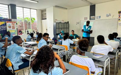 Quinientos estudiantes de Buenaventura fortalecieron la educación ambiental en sus colegios